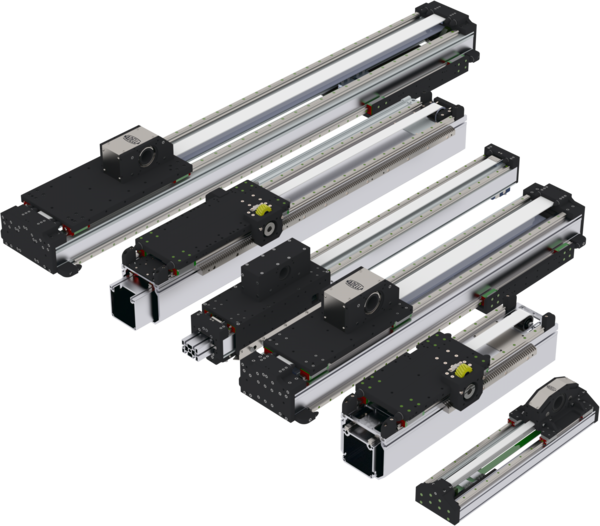 Telescopic Linear Axes