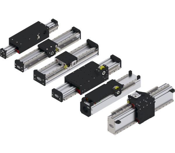 Rack and Pinion Driven Linear Axes